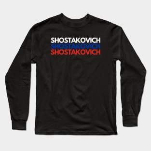 SHOSTAKOVICH Russia Long Sleeve T-Shirt